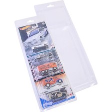 Protector Case for 5-Pack Hot Wheels Premium Individual 5 Car Clamshell Display