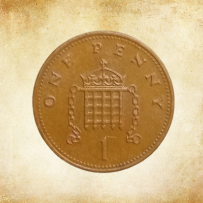 UK Rare Coin 1989 ONE PENNY QUEEN Elizabeth Coin | eBay