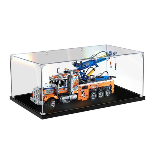 Display Case for LEGO 42128 Technic Heavy-duty Tow Truck Dust Proof Glue Free - Picture 3 of 5