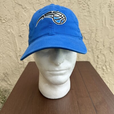 Adidas Orlando Magic Hat Cap Mens Fitted Blue NBA Finals Stretch Outdoors Gym