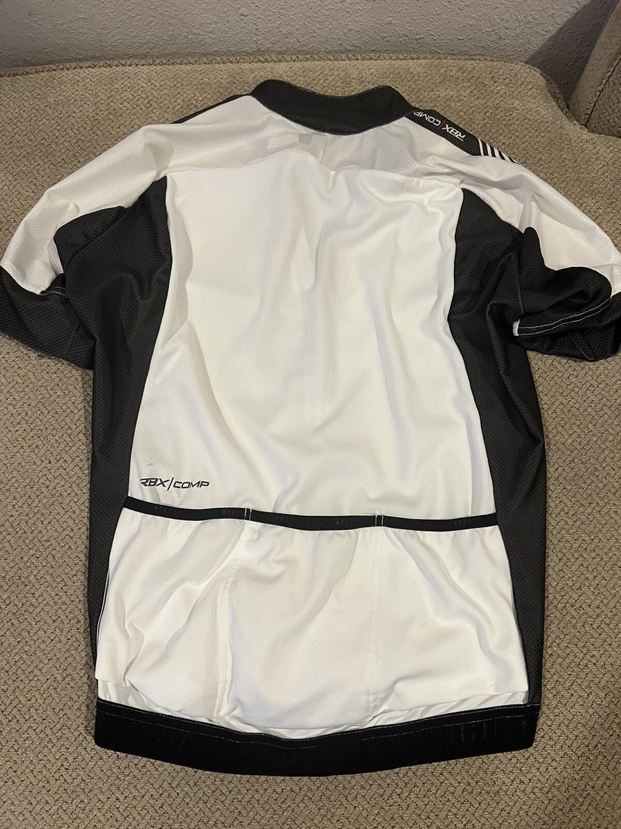 Mens Specialized RBX Semi form deflect uv Cycling Jersey white