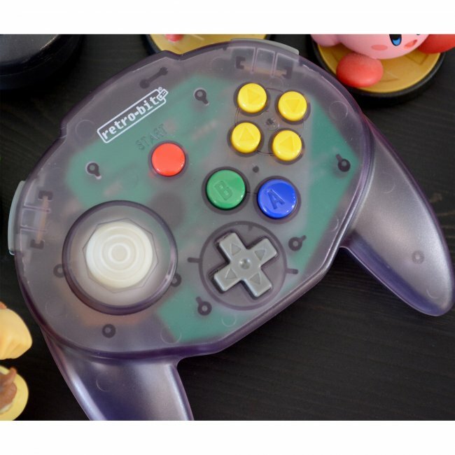 Retro-Bit Tribute 64 Controller for Nintendo N64 Original Atomic