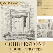 ARCHITECTURAL COBBLESTONE Prints DOORS ENTRANCEWAYS Carl F Schmidt Upstate NY