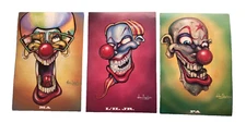 Infectious Grooves-(PROMO POSTCARD / STICKER) Family Cyco RARE (CLOWNS)