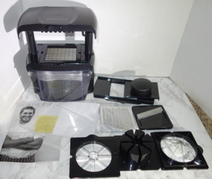 Curtis Stone Everyday Black Chop Chop All in One Prep Food Chopper Tool