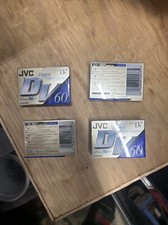 2 JVC Mini Digital Video Cassettes DVM60ME 60 Min. LP Mode 90 Min. New Sealed