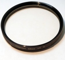 Canon UV 1X 58mm Lens Filter Clear made in Japan - Genuine OEM