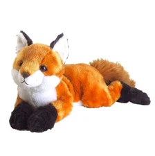 Sun Lemon Knee Fox Plush Toy Doll M Size 60cm Brown jp