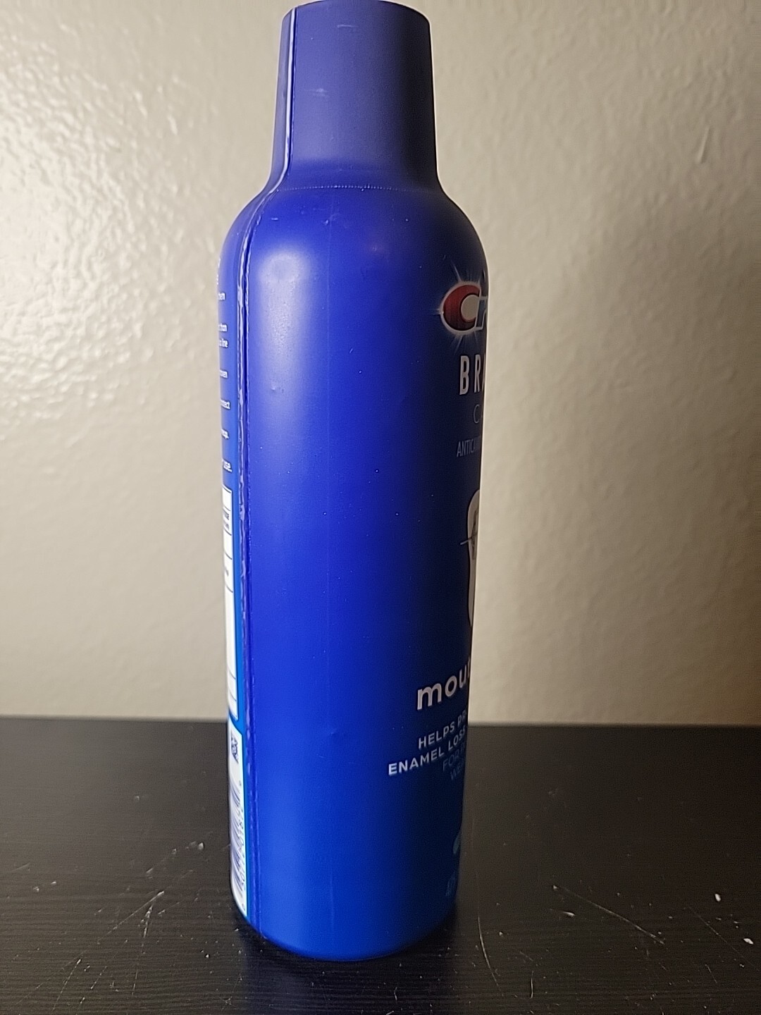 Crest Braces Care Anticavity Fluoride Rinse Mouthwash Fresh Mint 16oz