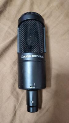Audio-Technica AT2050 Schwarz Kondensator Seitenadress Mikrofon Aufnahme
