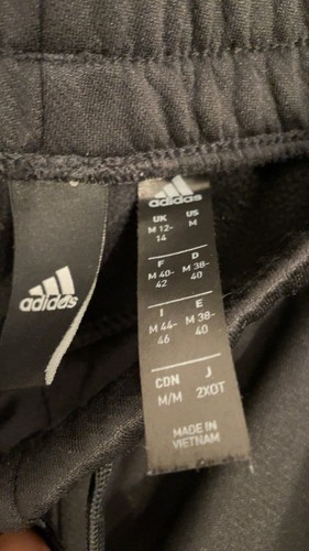 Kids Sz Medium Adidas Pants Black Outdoor Jogger Athletic Stretch Aeroready - Picture 6 of 8