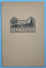 1883-1983 Old Nyack New York Centennial History Softcover Illustrated 56pg & Ads