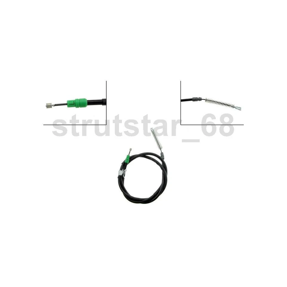 2 cables de freno de estacionamiento traseros para Chevrolet Silverado 1500 2005 2006 Foto 4 de 4