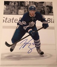 TYLER BOZAK SIGNED 11X14 PHOTO PHOTOGRAPH TORONTO MAPLE LEAFS COA