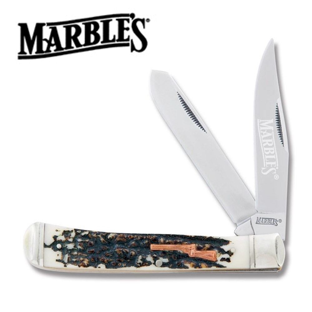 Marbles Game Getter Rifle Inlay Shield Trapper Folding Pocket