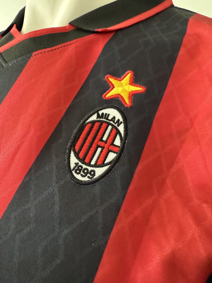 Paolo Maldini AC Milan Lotto New Men's Retro Vintage Home