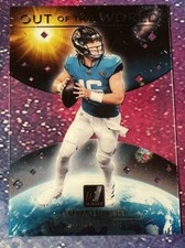2021 Clearly Donruss Football Trevor Lawrence RC Out Of This World - Jaguars*