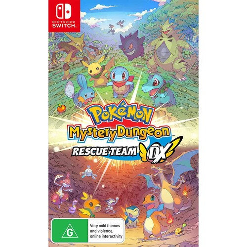 Pokemon Mystery Dungeon: Rescue Team DX Nintendo Switch Game NEW - Picture 1 of 6