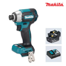 Makita DTD201 Impact 18V BL 2x3.0Ah 3700Rpm 210Nm Sleeve Chuck LED Charger_220V