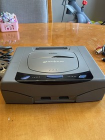 JP Sega Saturn IN BOX with SAROO ODE 64 GB SD card.  See Pictures