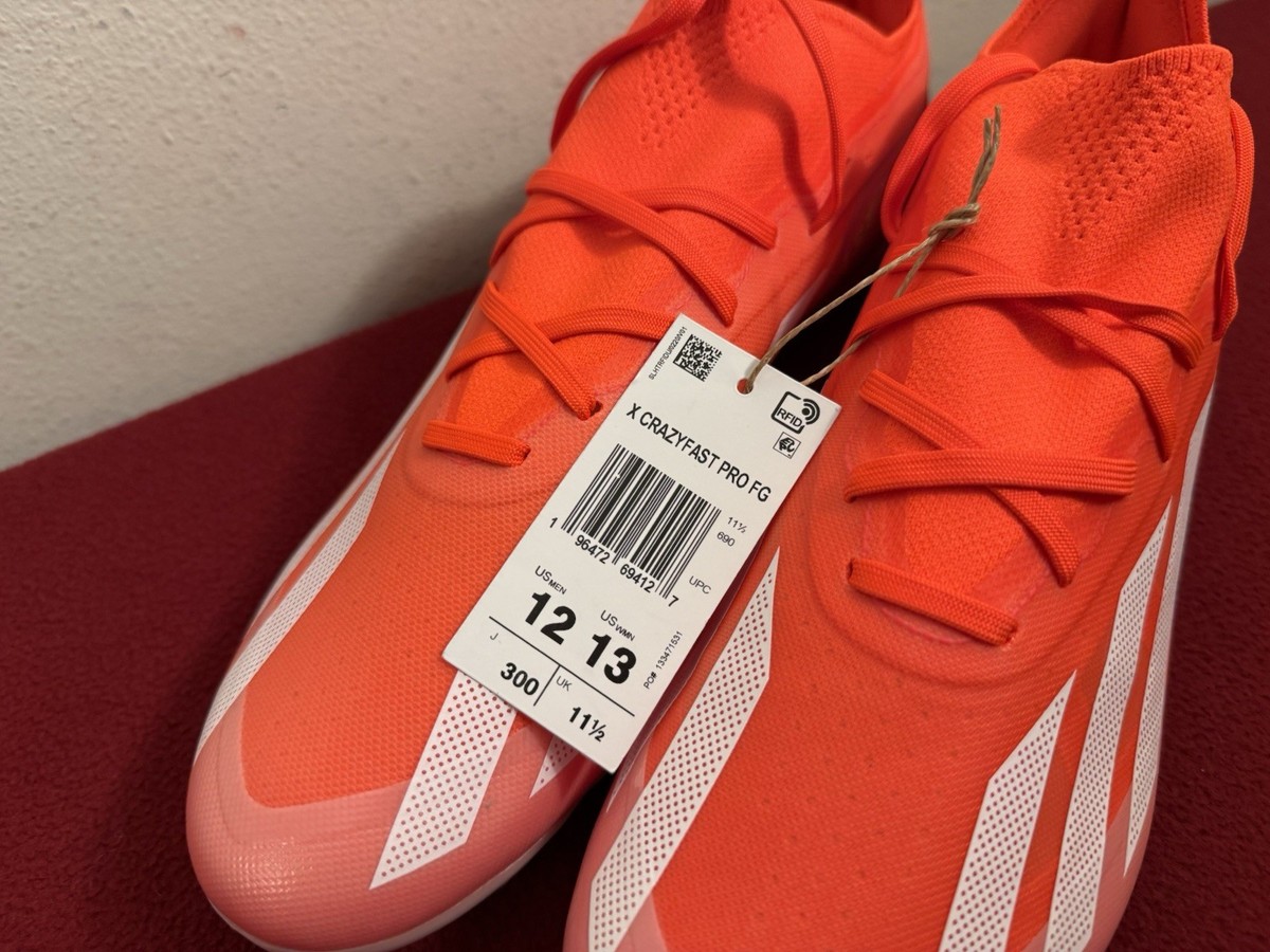 Adidas X Crazyfast Pro FG Soccer Cleats Energy Citrus Pack  display picture 1