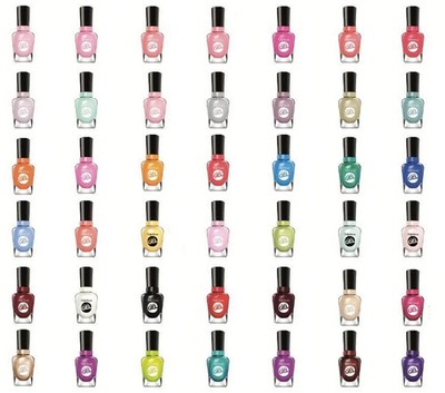6 PACK Sally Hansen Miracle Gel Nail Polish Set ASSORTED COLORS NEVER REPETED