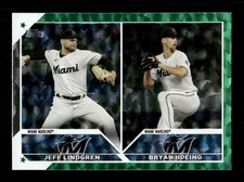 2023 Topps Update #US153 Jeff Lindgren Bryan Hoeing Green Foil #/499