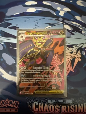 Mega Dragalge ex 104/086 Me04: Chaos Rising Holo