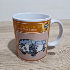 Haynes VW Transporter Mug By Half Moon Bay Classic Van Series Orange 