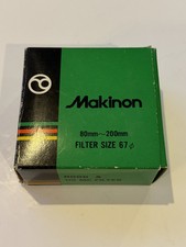 Makinon 80-200mm Lens Hood MC UV Filter 67mm Japan