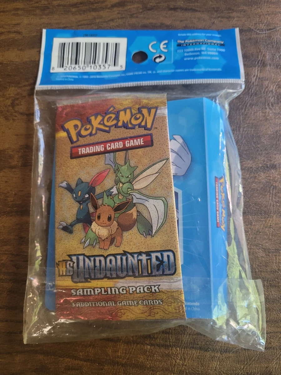 pokemon undaunted booster box HeartGold SoulSilver HS Undaunted HS Undaunted Pokmon Booster Pack