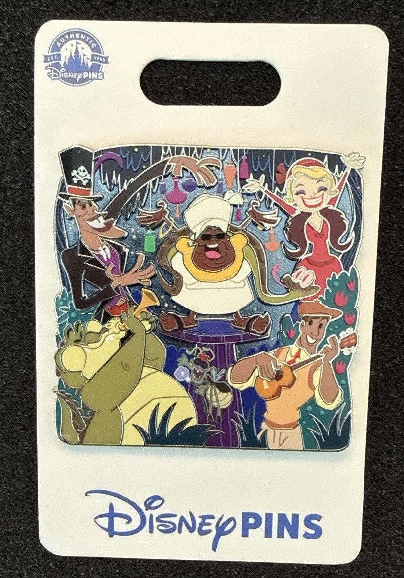 Disney Parks The Princess and the Frog Supporting Cast Pin Dr Facilier Mama Odie