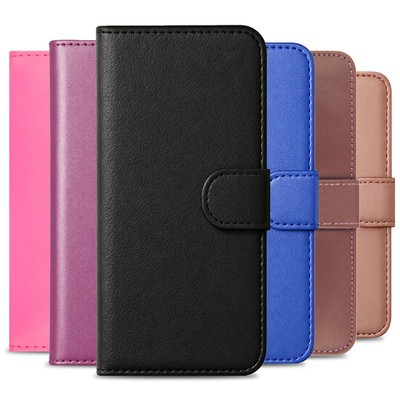 Flip Leder Handy Hülle für iPhone 17e 16e 15 14 13 12 11 XR 7 8 SE Wallet Cover