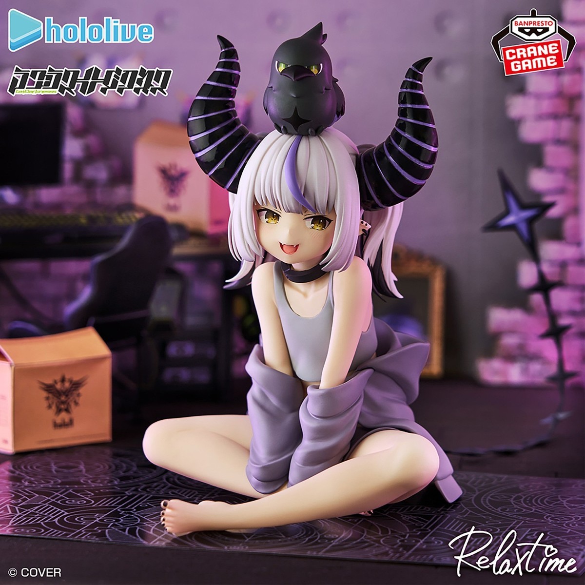 Hololive IF Laplus Darknesss Relax Time Figure BANPRESTO JAPAN