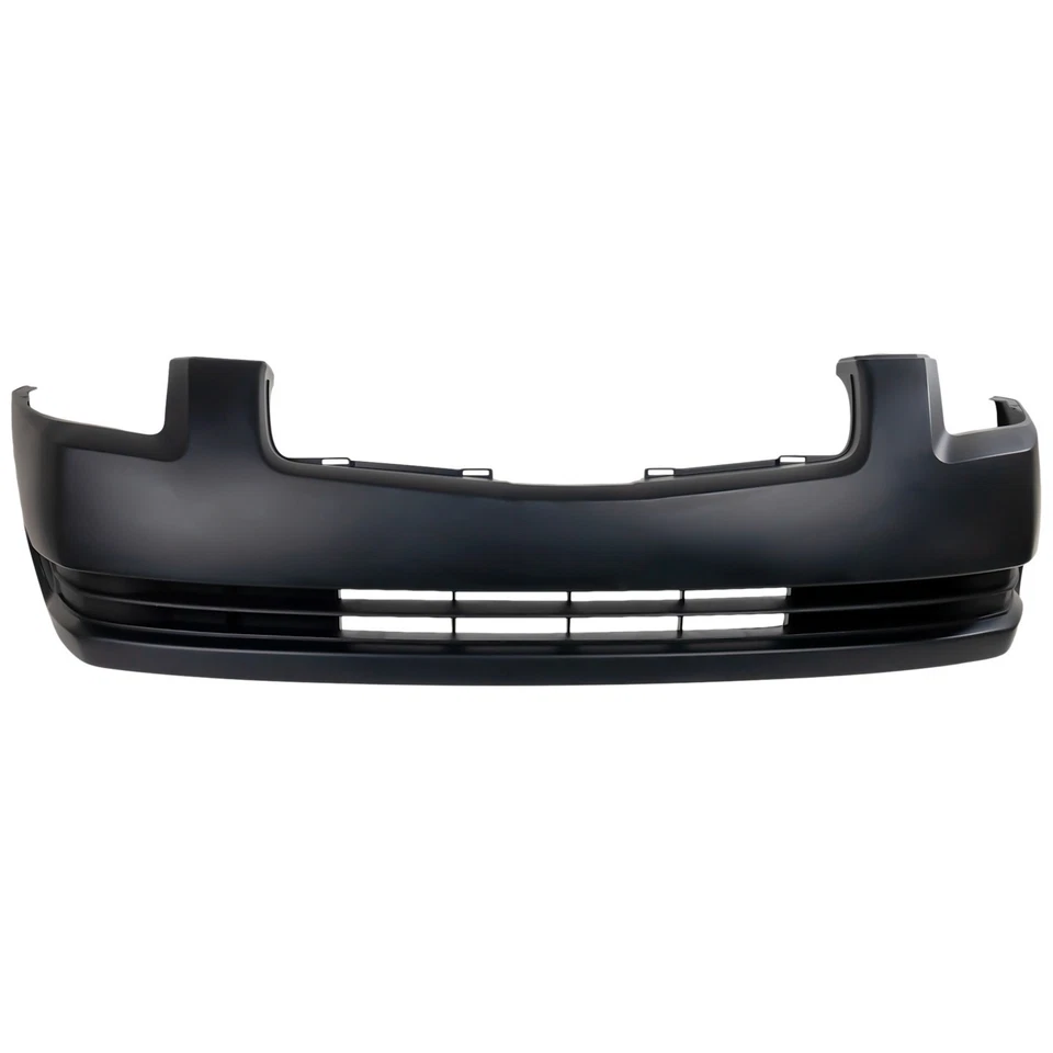 Front Bumper Cover For 2004-2006 Nissan Maxima w/ fog lamp holes Primed CAPA - Imagem 2 de 4