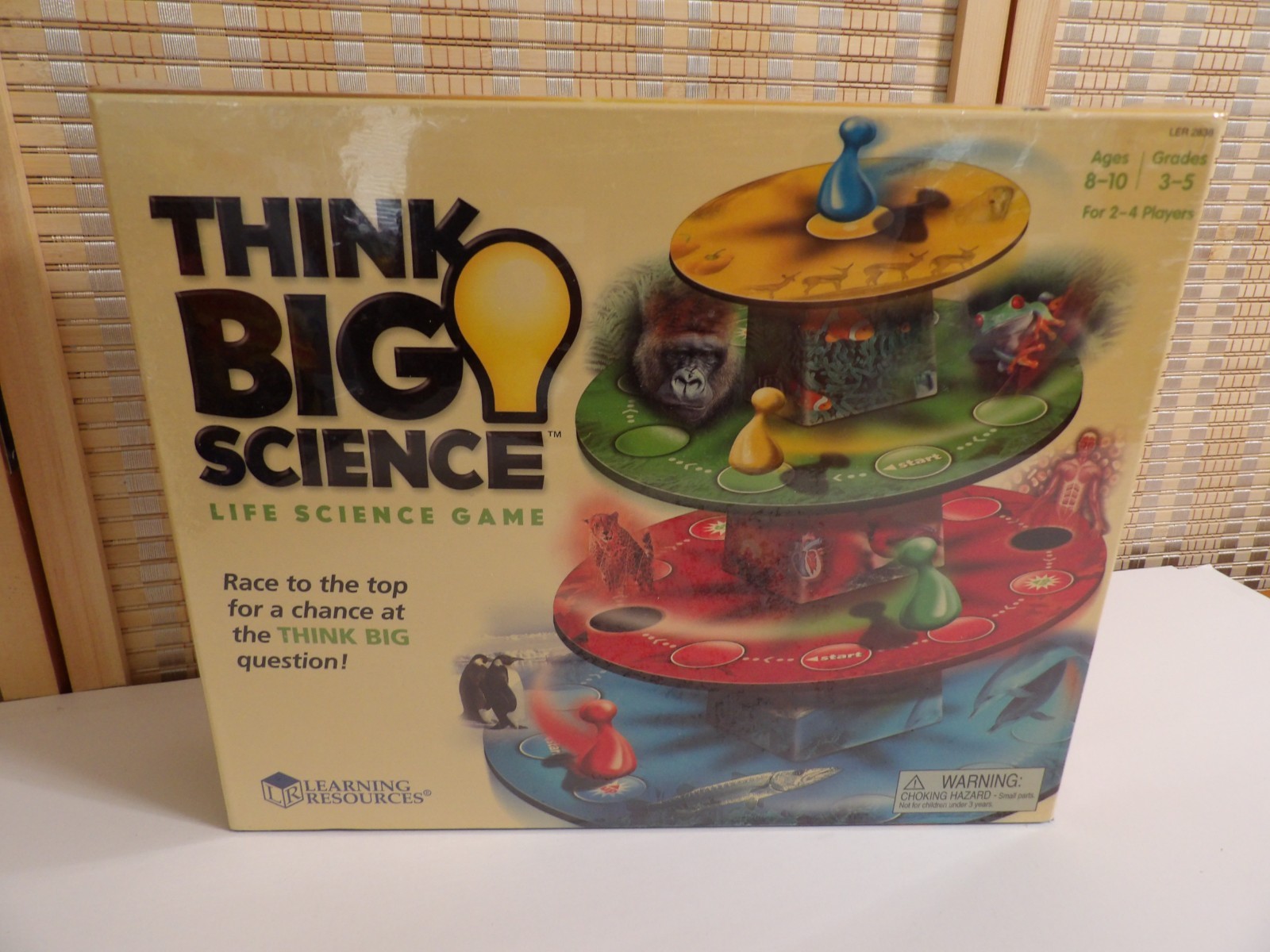 NEW- Think Big Science Game Learning Resources Ages 8-10 (2-4 Players)