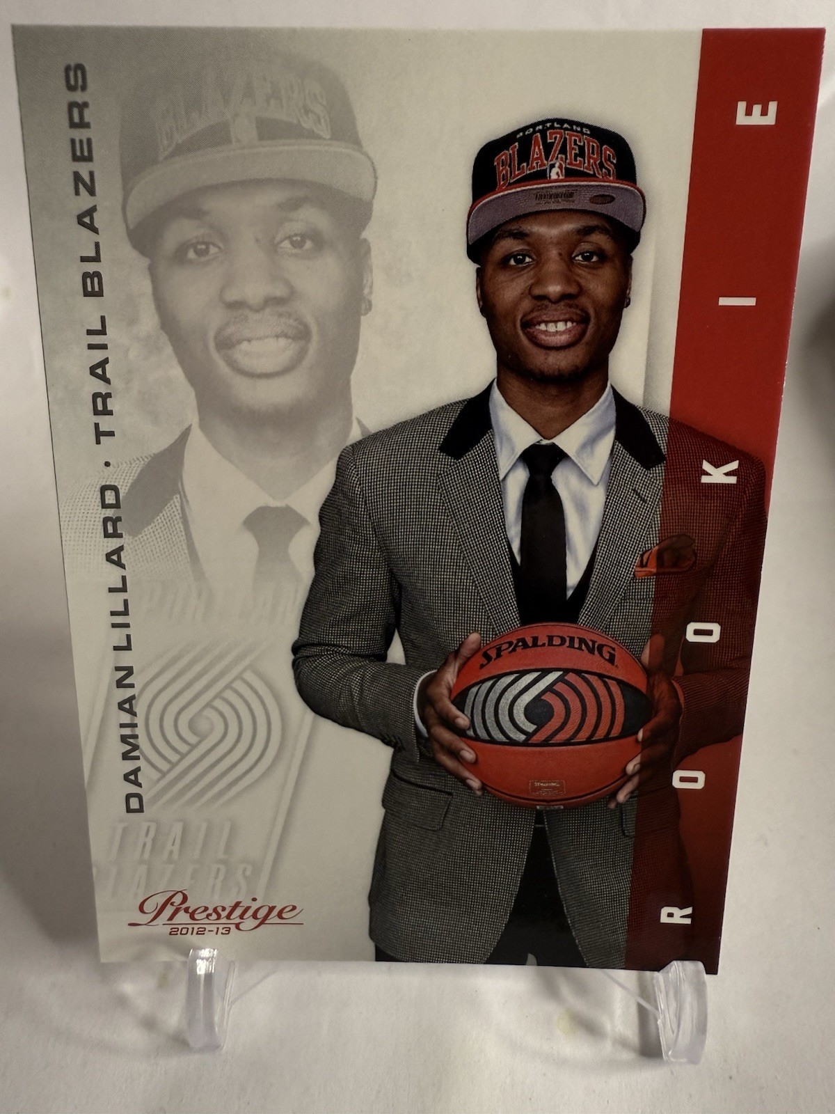 Damian Lillard 2012-13 Panini Prestige - Rookie Base Card #214 (RC)