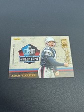Adam Vinatieri Panini Pro Football Hall of Fame HOF Card #5 New England Patriots