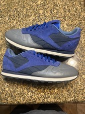 Reebok X Stash MENS 10.5 Classic Leather R12 Blue City Series Grey Steel V56035 Men main image 3