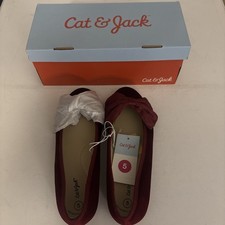 Girl  s Perla Ballet Flats - Cat  Jack Size 5
