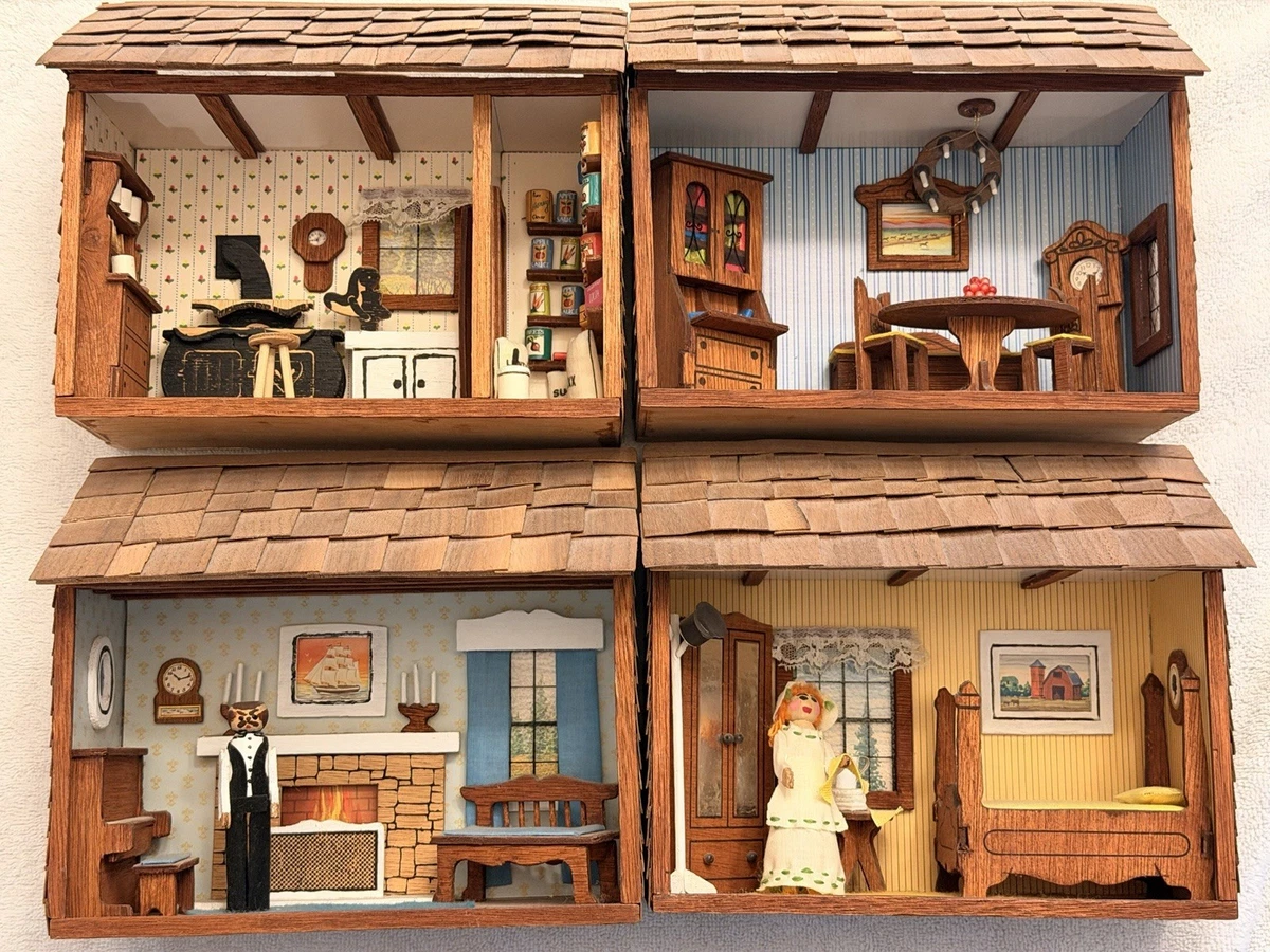 Front Opening Dollhouse for sale | eBay
