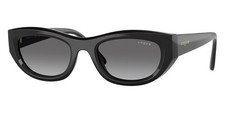 Vogue Woman Sunglasses 0VO5616S W44/11 51mm Black - Grey Gradient Lens - NEW
