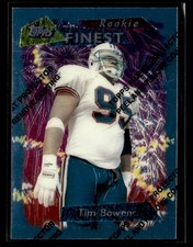 1995 Finest #3 Tim Bowens Card Miami Dolphins