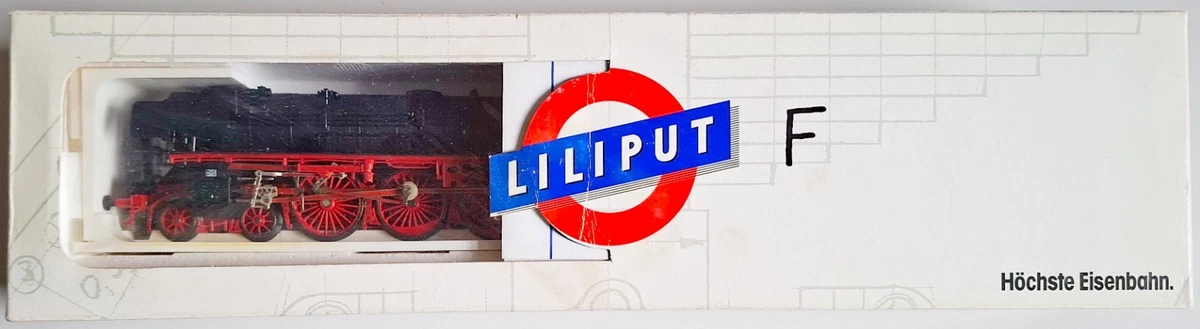 Liliput 10129: Dampflok der BR 012 mit Öltender der DB (AC)