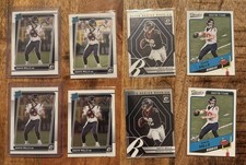 2021 Optic & Classic Davis Mills Rookie Card RC Lot (8)
