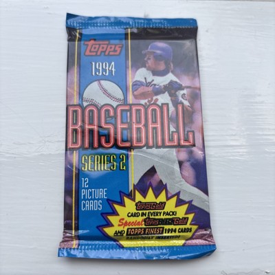 1994 Topps Baseball Series 2 mit 12 Karten/Pack MLB TOPPS GOLD CARD
