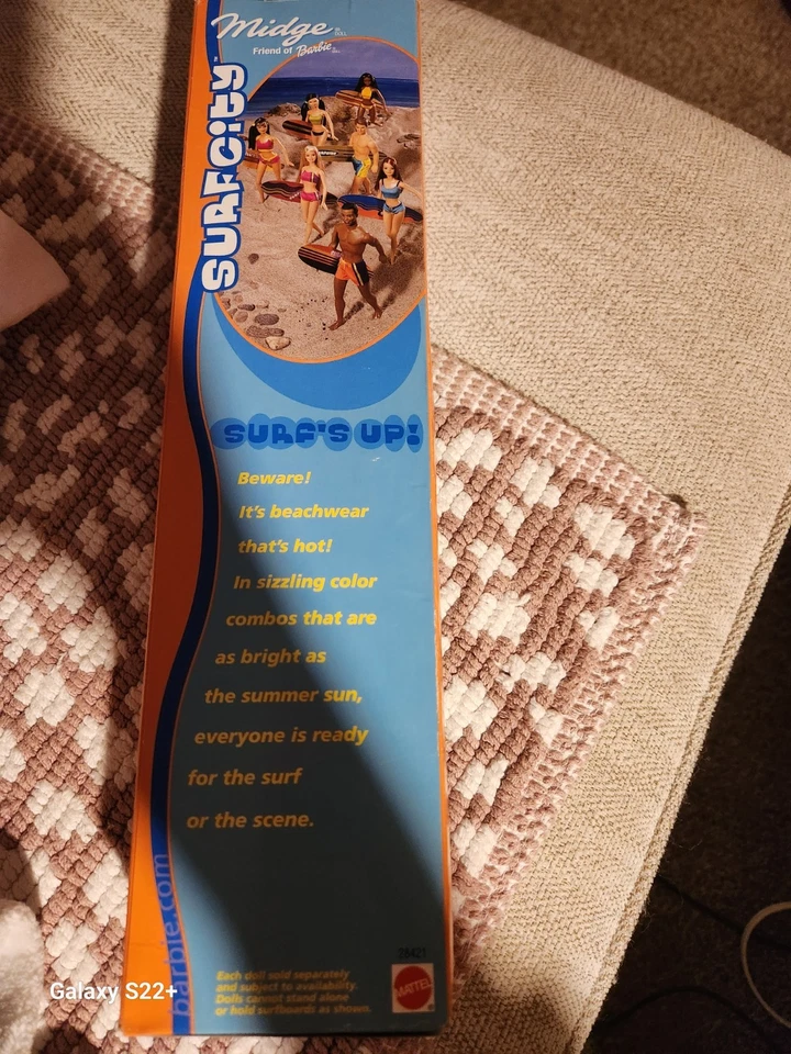 2000 美泰 Midge 芭比娃娃之友冲浪城市 28421 海滩系列红发 — 第 4/4 张图片