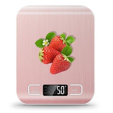 Food Scale, 11lb Kitchen Scale with 6 Units Tare Function  LCD Display, 0.05oz/