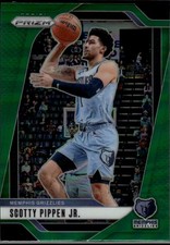 Scotty Pippen Jr. 2024-25 Panini Prizm Prizms Green Memphis Grizzlies #95
