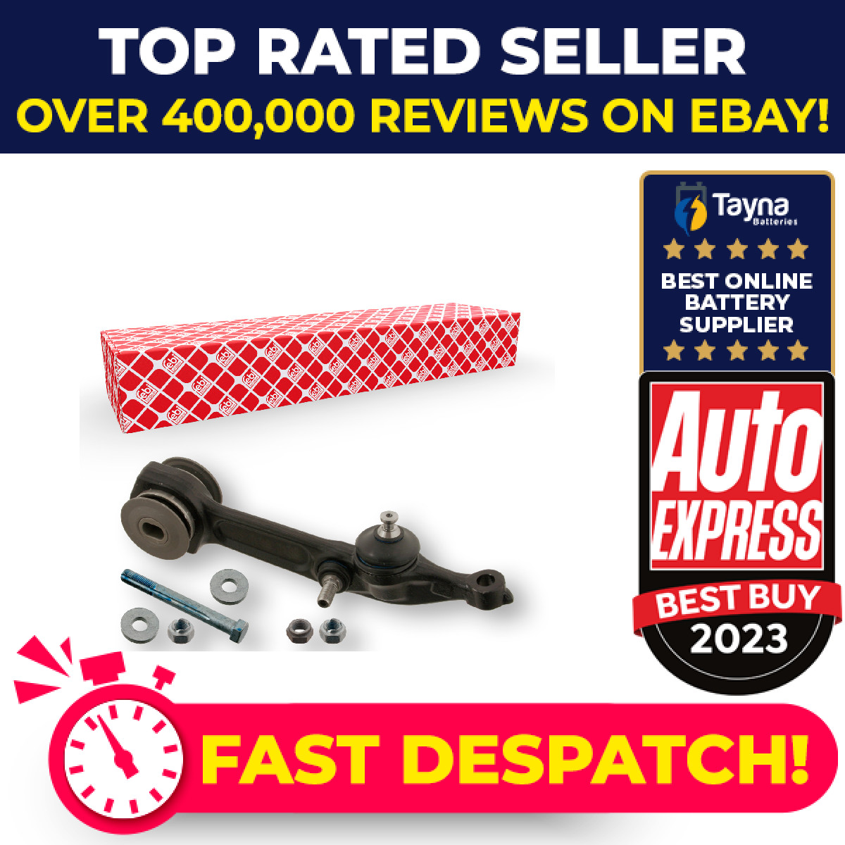 Wishbone / Suspension Arm fits MERCEDES S320 W220 3.2D 99 to 05 Track Control
